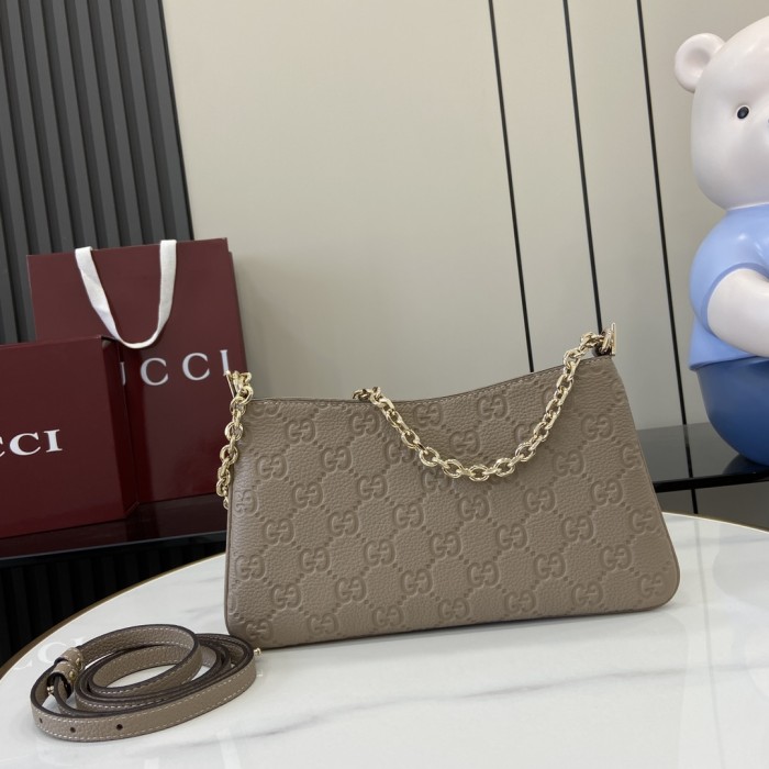 PM GG Emblem Hobo Bag “29.5*16*2CM” 084