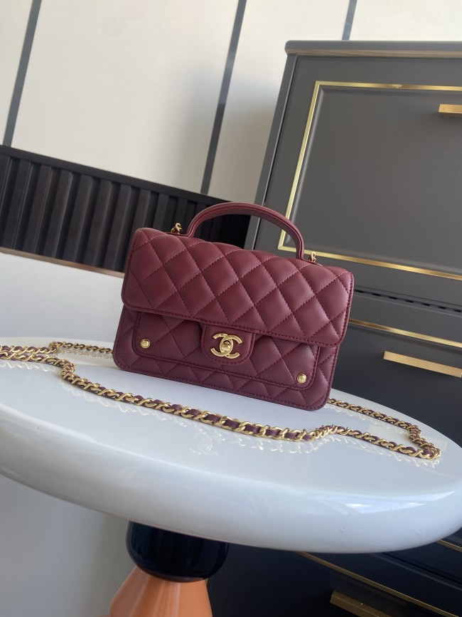 25B Pocket Handle Bag “19x12.3x5cm” -056 =AP4674
