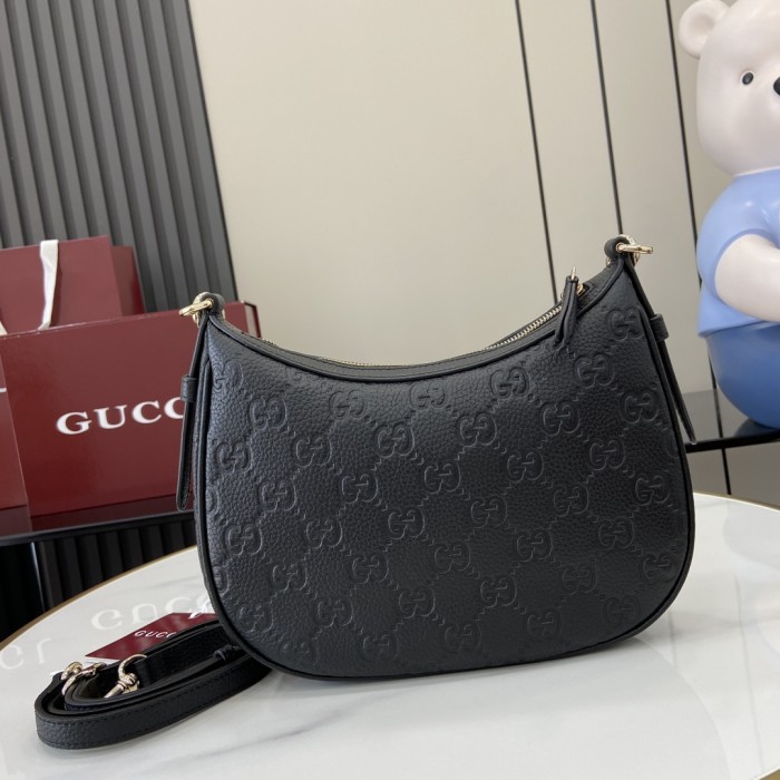 PM GG Emblem Hobo Bag “25.5*20*5CM” 045