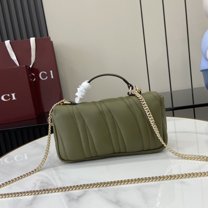 Mini GG Milano Top Handle Bag “21*12.5*4.5CM” 046