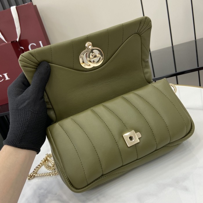 Mini GG Milano Top Handle Bag “21*12.5*4.5CM” 046