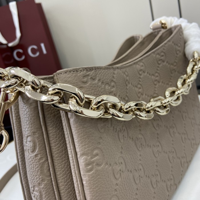 PM GG Emblem Hobo Bag “18*17.5*10CM” 086