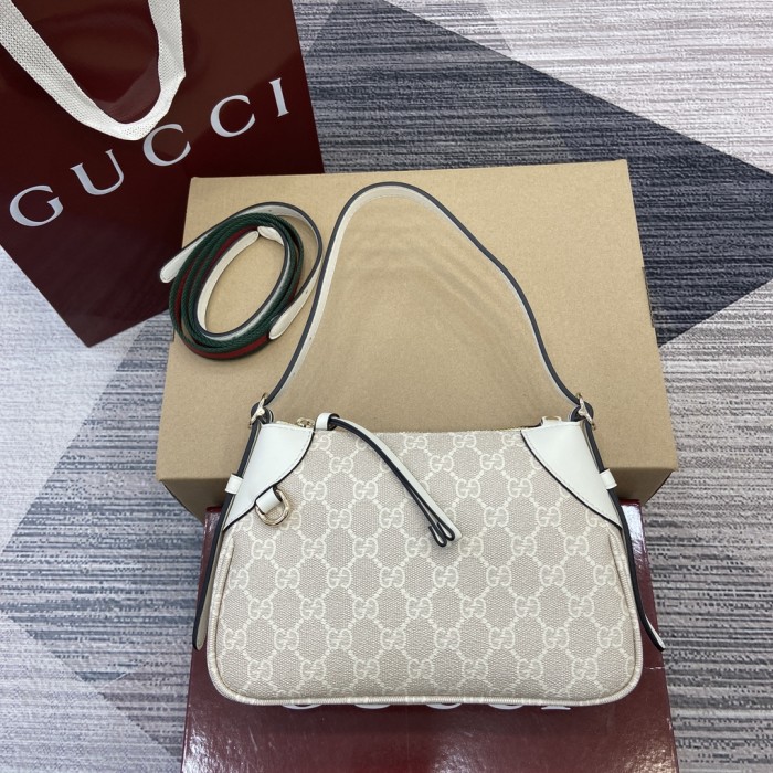 PM GG Emblem Hobo Bag “24.5*16*5CM” 064