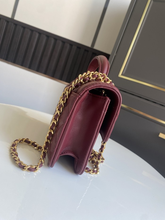 25B Pocket Handle Bag “19x12.3x5cm” -056 =AP4674