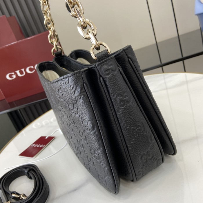 PM GG Emblem Hobo Bag “18*17.5*10CM” 086