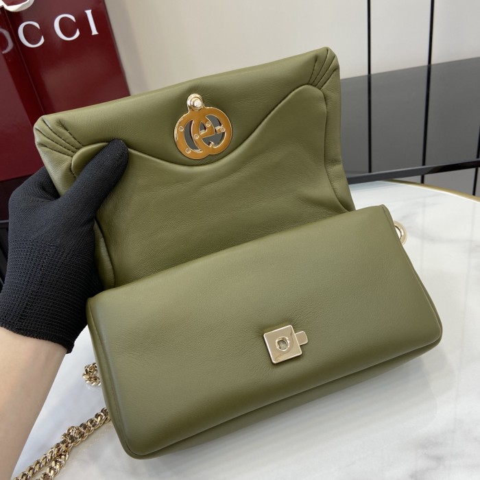 Mini GG Milano Top Handle Bag “21*12.5*4.5CM” 046