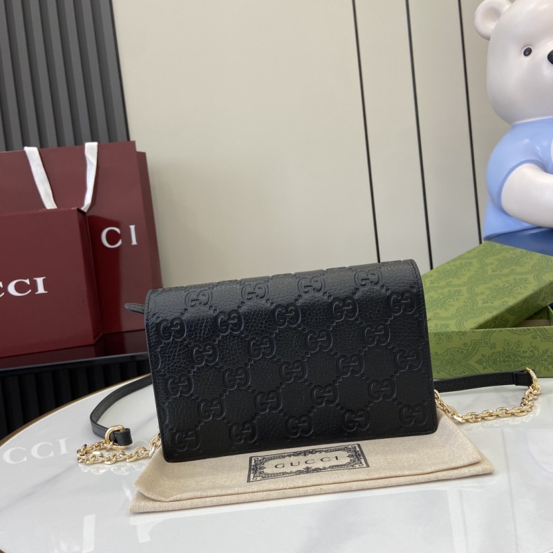 BB GG Emblem Wallet On Chain “20*12.5*4.5CM” 043