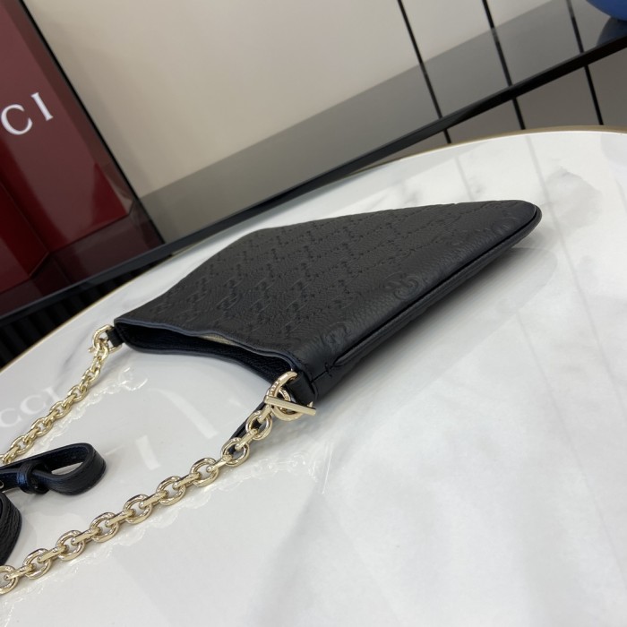 PM GG Emblem Hobo Bag “29.5*16*2CM” 084
