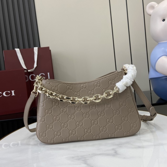 PM GG Emblem Hobo Bag “18*17.5*10CM” 086
