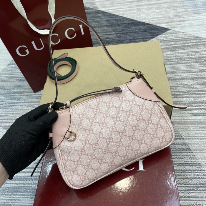 PM GG Emblem Hobo Bag “24.5*16*5CM” 064