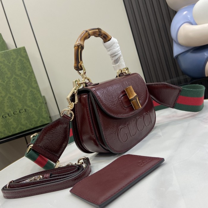 Mini Bamboo1947 Handle Bag “17*12*7.5CM” 057