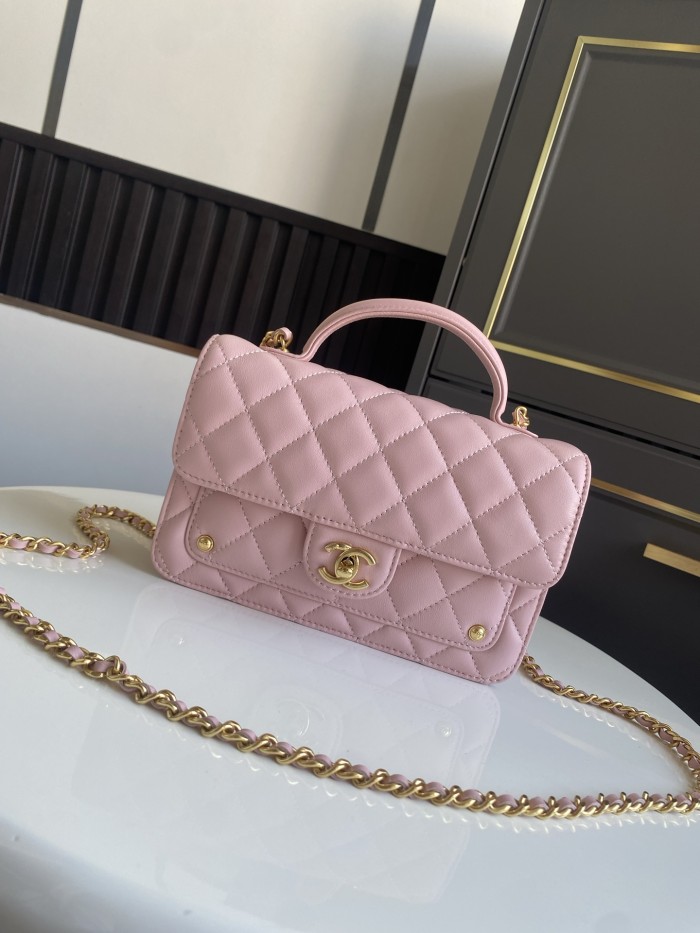 25B Pocket Handle Bag “19x12.3x5cm” -056 =AP4674