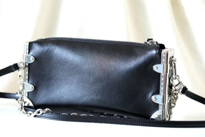 Slim Trunk Crossbody Bag”23*12*4CM“-017=