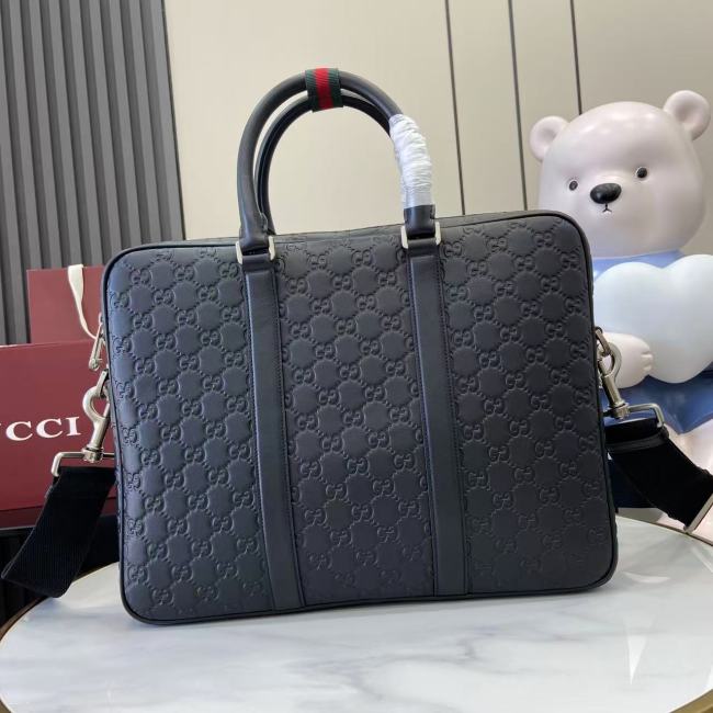 GG Emblem Bag“37*28.5*7CM”-077=