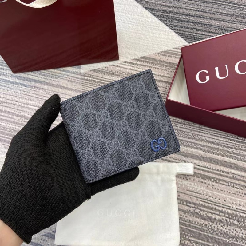 GG Supreme Bi-Fold Wallet“11x9CM”-081=