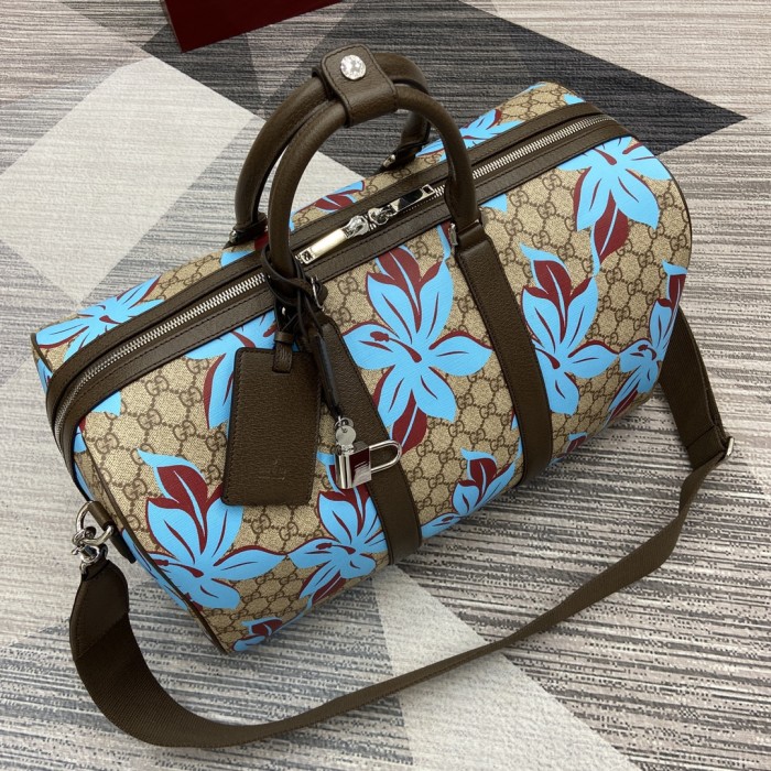 GG Supreme Duffle Bag“30x45x24.5CM”-077=