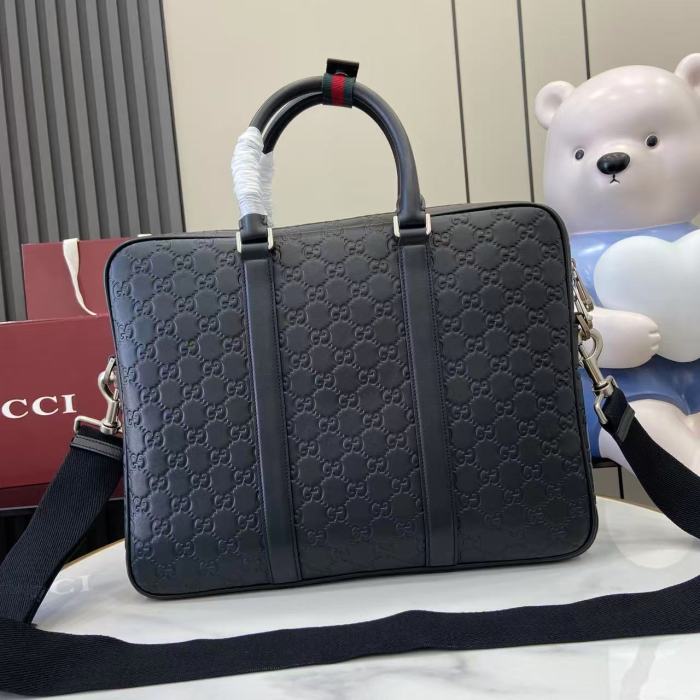 GG Emblem Bag“37*28.5*7CM”-077=
