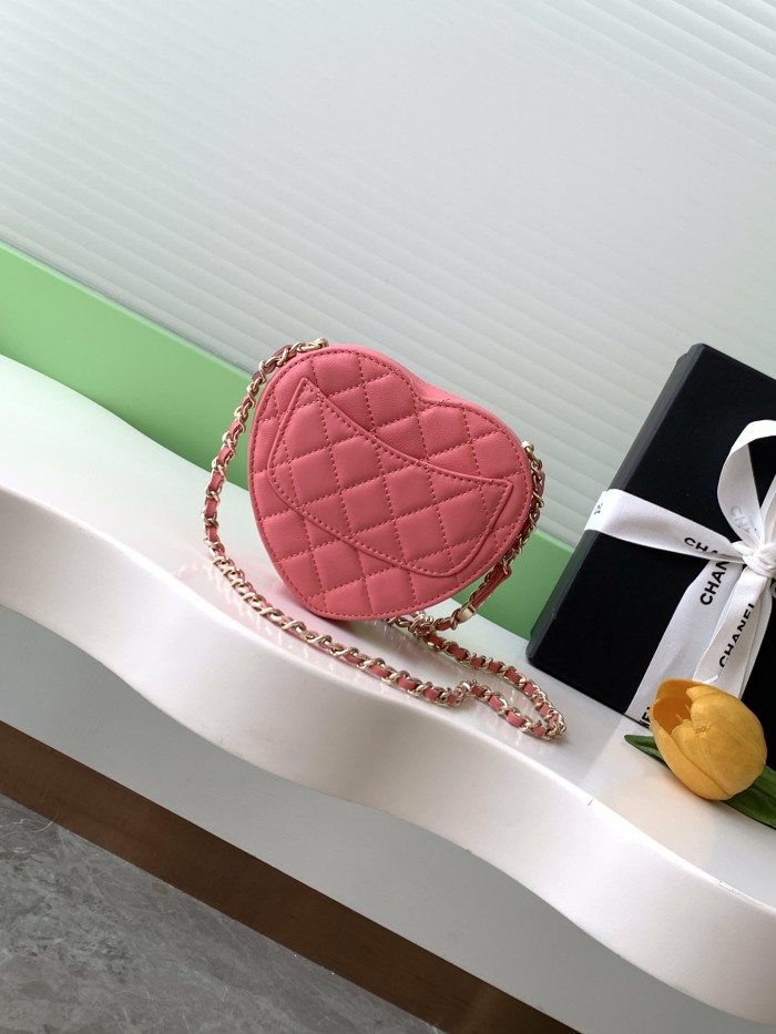 25B Heart Mini Bag “13x12x5.5cm” -055 =AP2784
