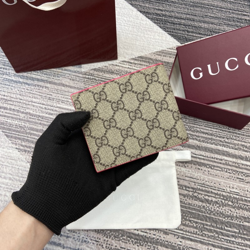 GG Supreme Bi-Fold Wallet“11x9CM”-081=