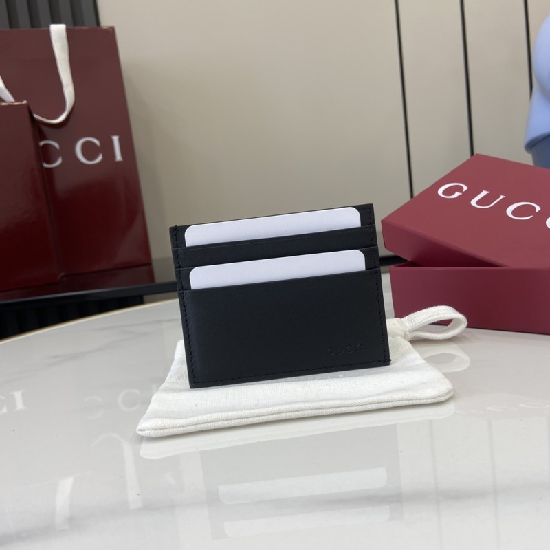 GG Emblem Card Case with Wristlet “10*8*1.5CM” 061
