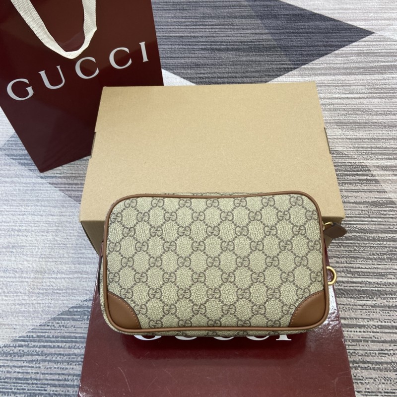 GG Emblem Crossbody Bag“23.5x15x6CM”-044=