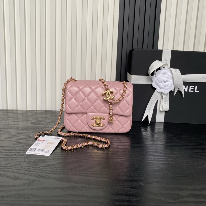 25B Classic Flap Bag “18x13x7cm” -056 =AS5758