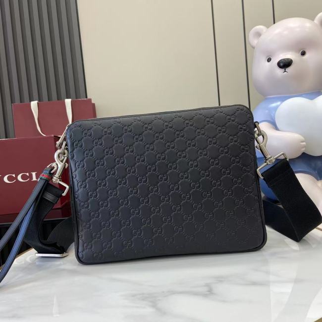 GG Emblem Bag“31*24.5*3.5CM”-095=