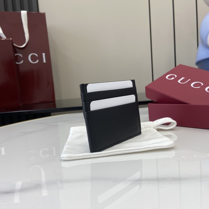 GG Emblem Card Case with Wristlet “10*8*1.5CM” 061