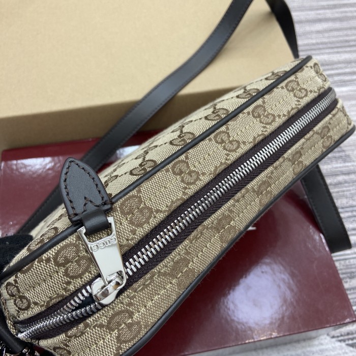 GG Canvas Crossbody Bag“23.5x15x5CM”-044=