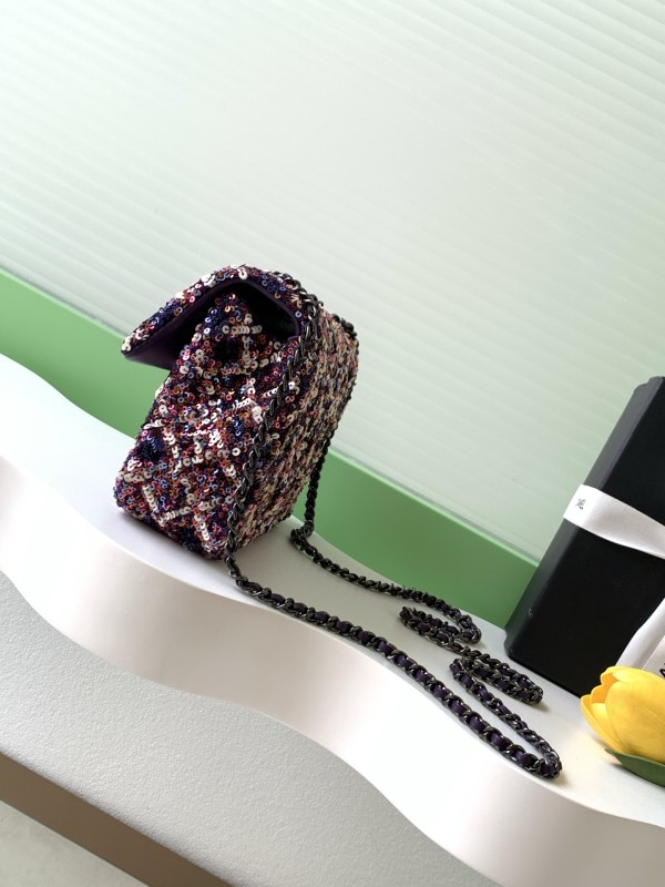 CF Sequin Bag “21x14x8cm” -058 =AS4561