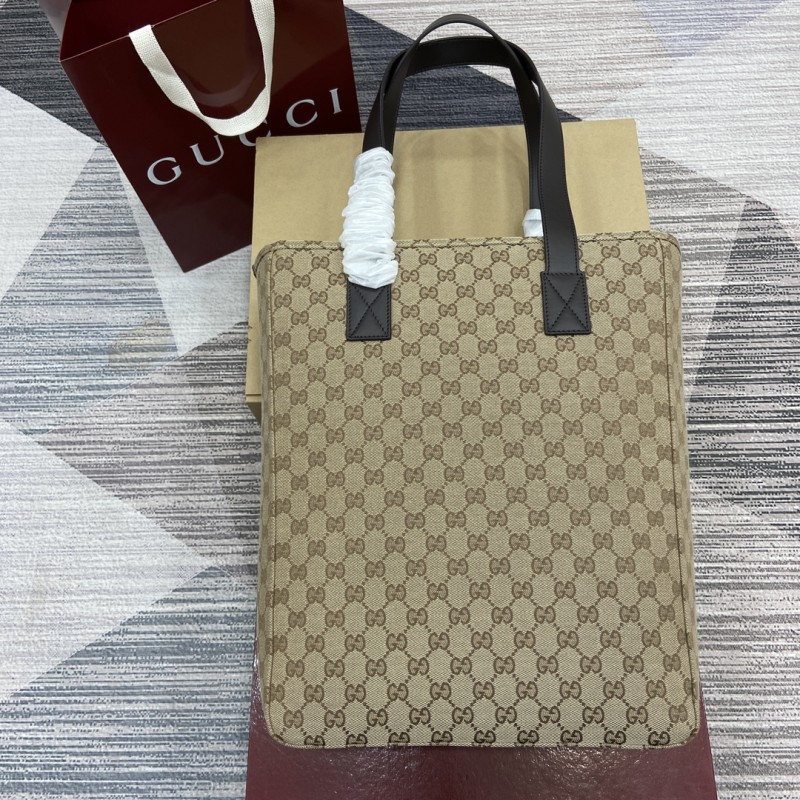 GG Canvas Medium Tote Bag“32x36x12CM”-084=