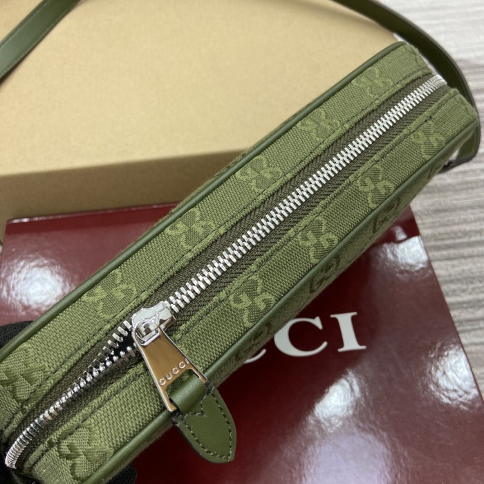 GG Canvas Crossbody Bag“23.5x15x5CM”-044=