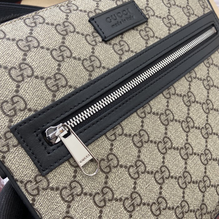 GG Supreme Canvas Messenger Bag“26x23x3CM”-043=