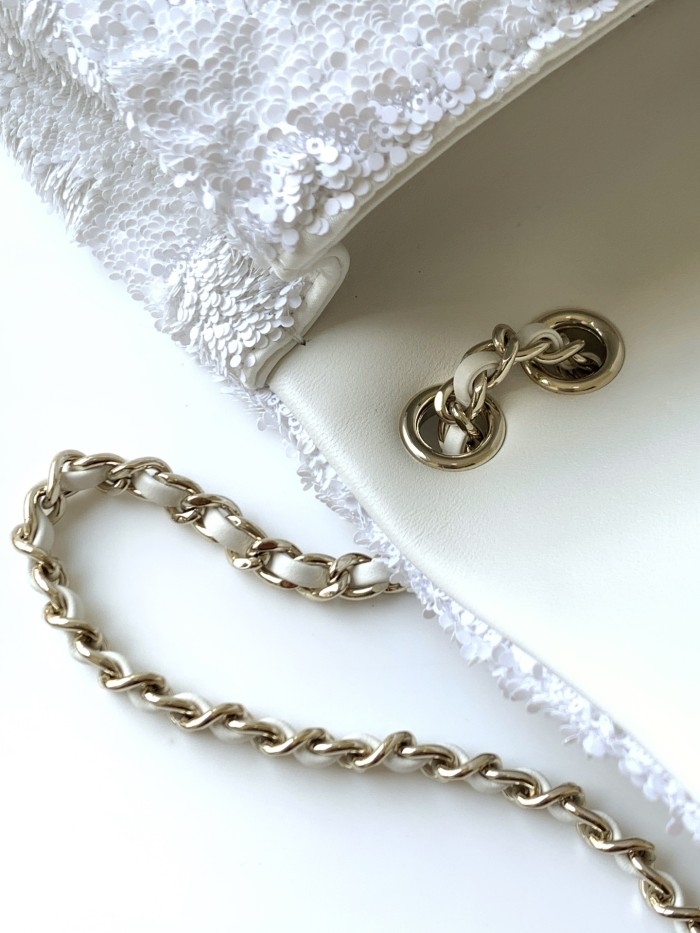 25B CF Sequin Bag “21x14x8cm” -009 =AS4298