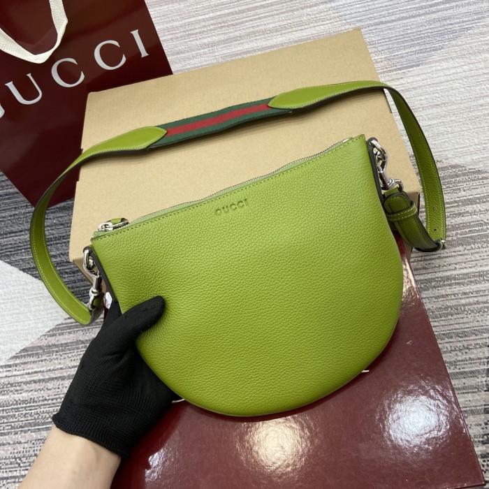 Body Double Lock Shoulder Bag“23x18.5x2CM”-084=