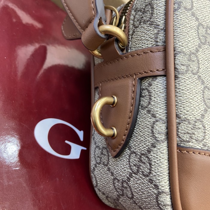 GG Emblem Crossbody Bag“23x16.5x8CM”-025=