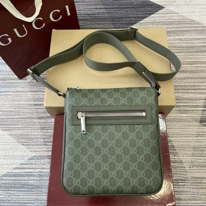 GG Monogram small messenger bag“23.5*21*4.5CM”-024=