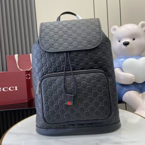 GG Emblem Backpack“34*44*15CM”-058=