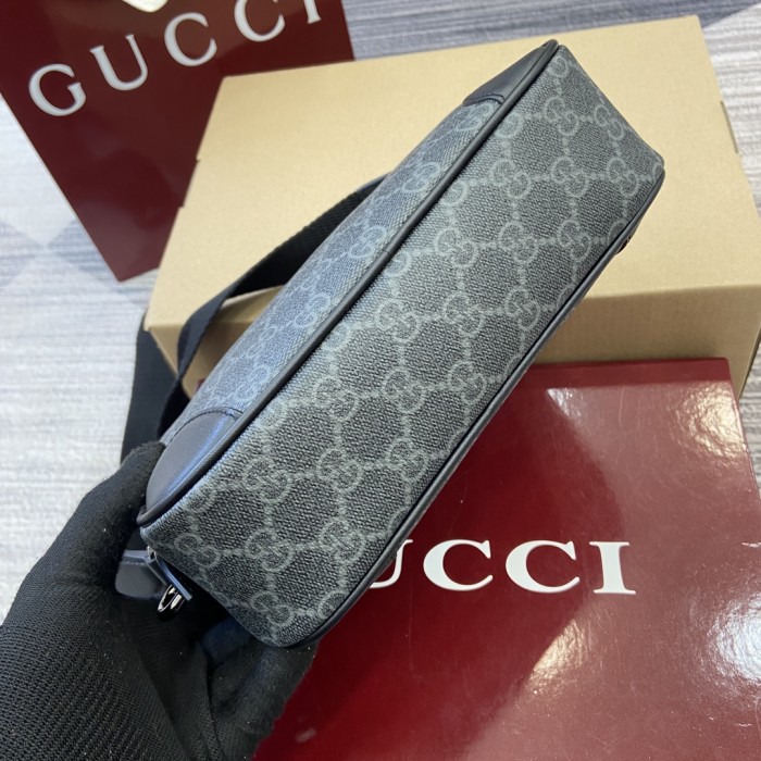 GG Emblem Crossbody Bag“23x16.5x8CM”-025=