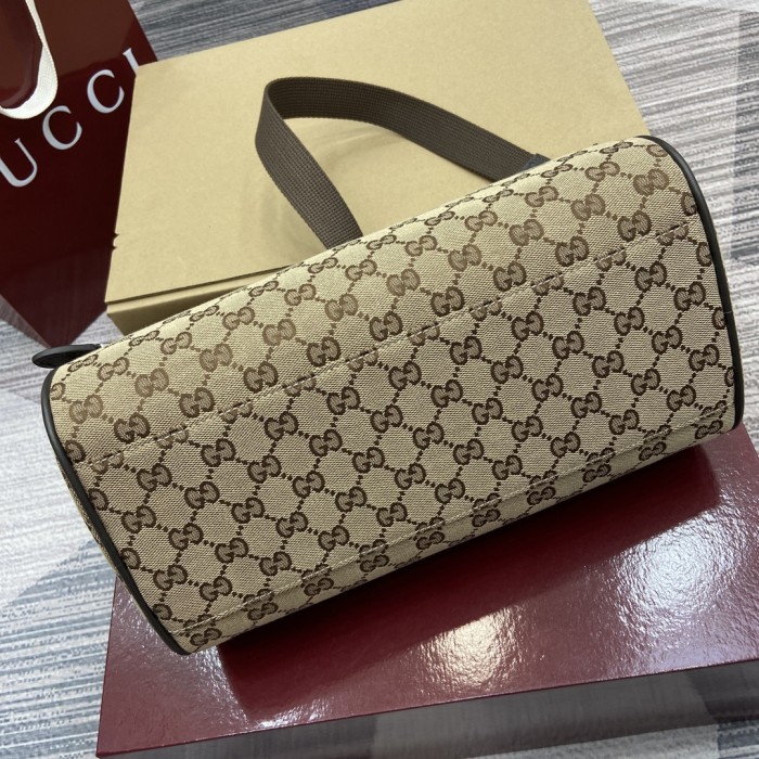 GG canvas small Boston bag“30x16x16CM -064=