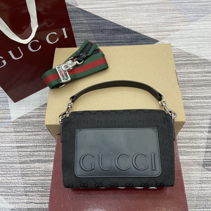 GG canvas small crossbody“19x15x7CM”-094=