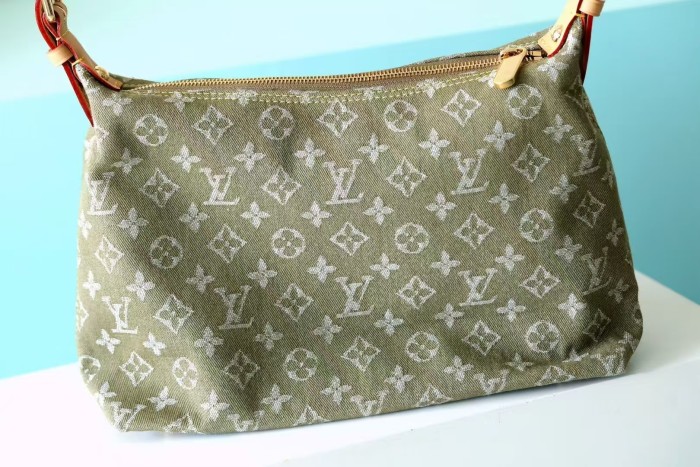 PM Monogram Denim Baggy “30*22*13CM” 085