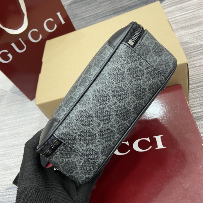 GG Emblem Crossbody Bag“19x12.5x7CM”-065=