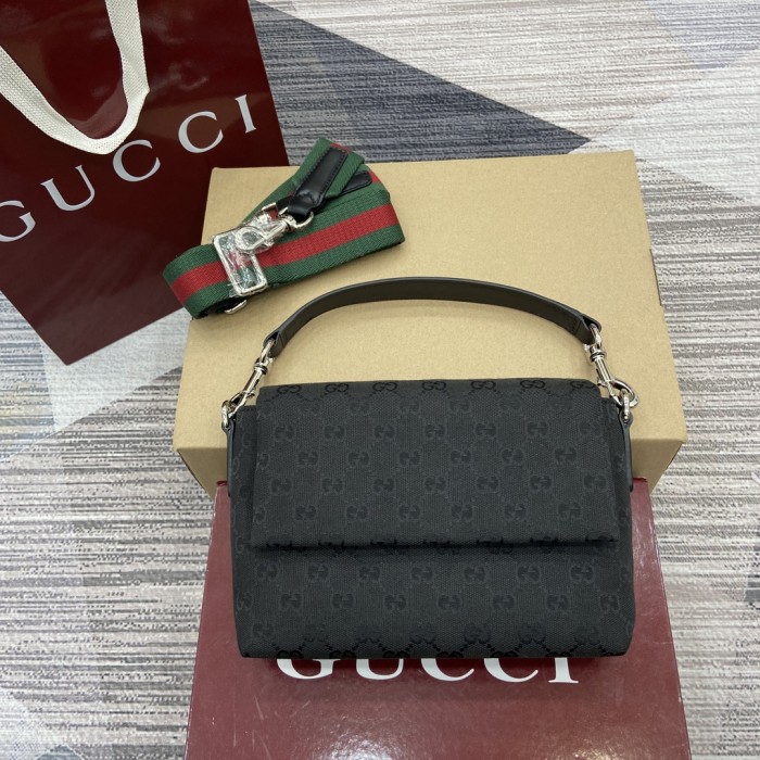 GG canvas small crossbody“19x15x7CM”-094=