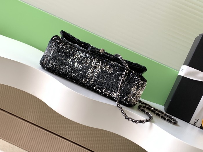 25B CF Sequin Bag “21x14x8cm” -009 =AS4298