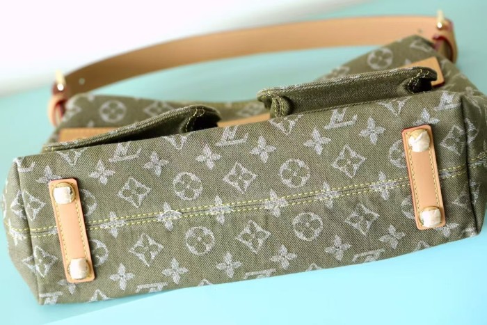 PM Monogram Denim Baggy “30*22*13CM” 085