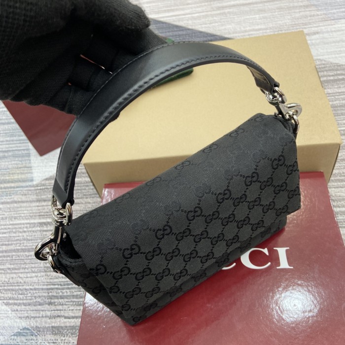 GG canvas small crossbody“19x15x7CM”-094=