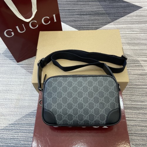 GG Emblem Crossbody Bag“23x16.5x8CM”-025=
