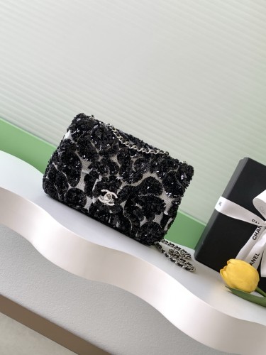 CF Sequin Bag “21x14x8cm” -058 =AS4561