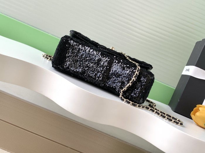 25B CF Sequin Bag “21x14x8cm” -009 =AS4298